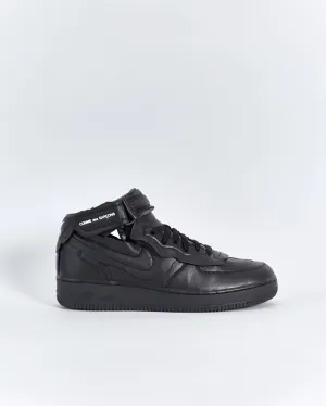 Comme Des Garçons x Nike 'Air Force 1' sneakers, black, 42