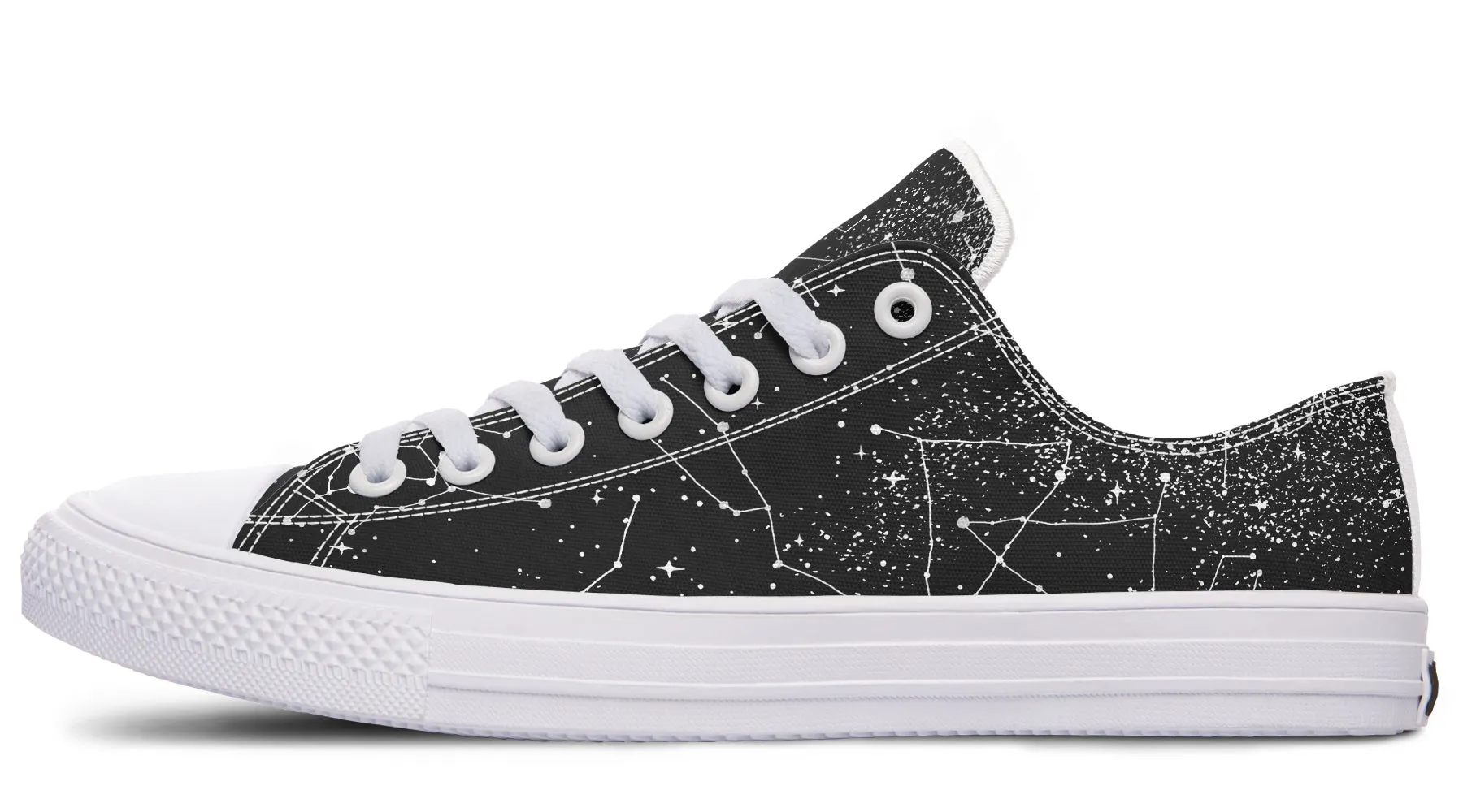 Constellation Low Tops - Classic Premium Canvas Shoes with Comfortable and Durable Soles