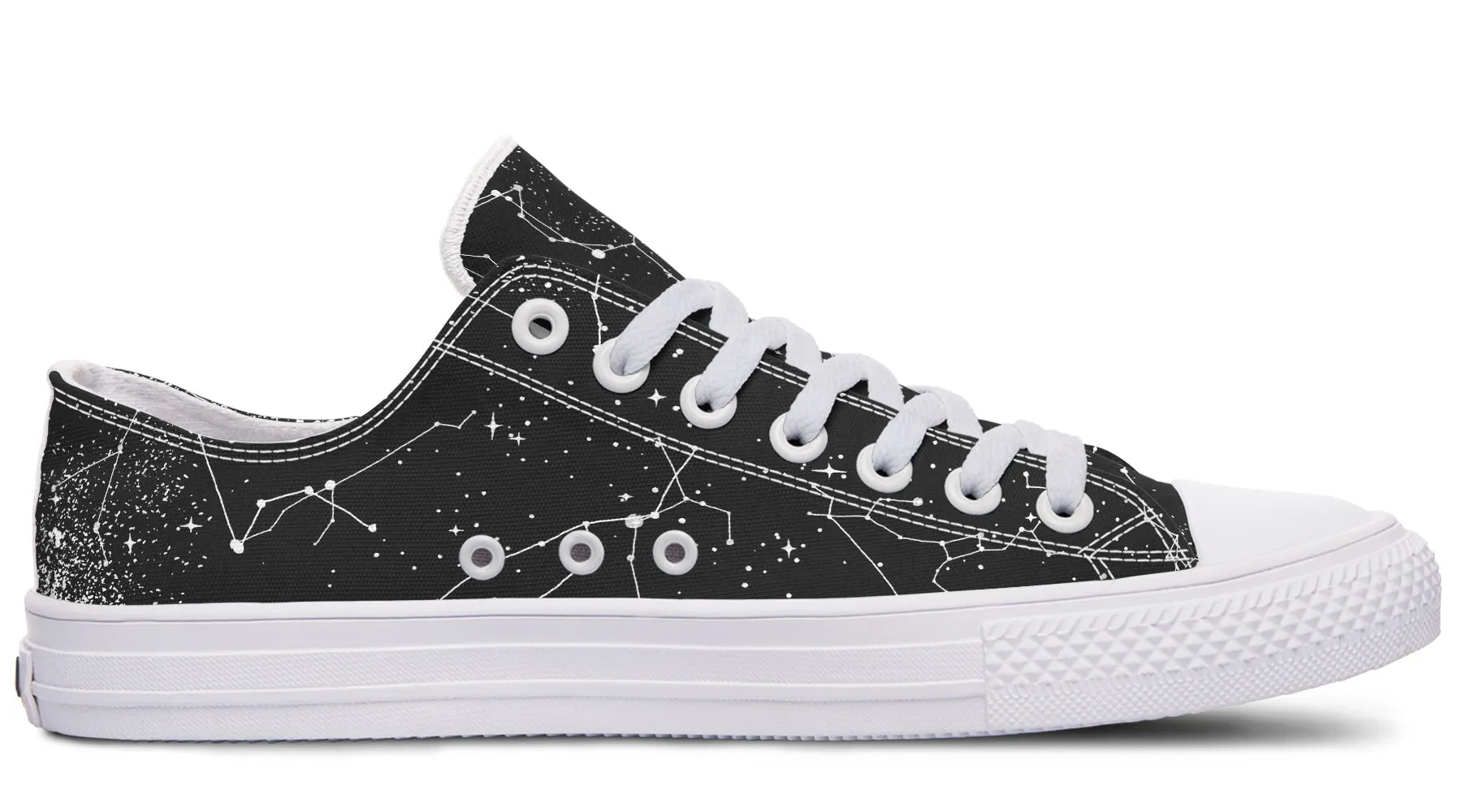 Constellation Low Tops - Classic Premium Canvas Shoes with Comfortable and Durable Soles