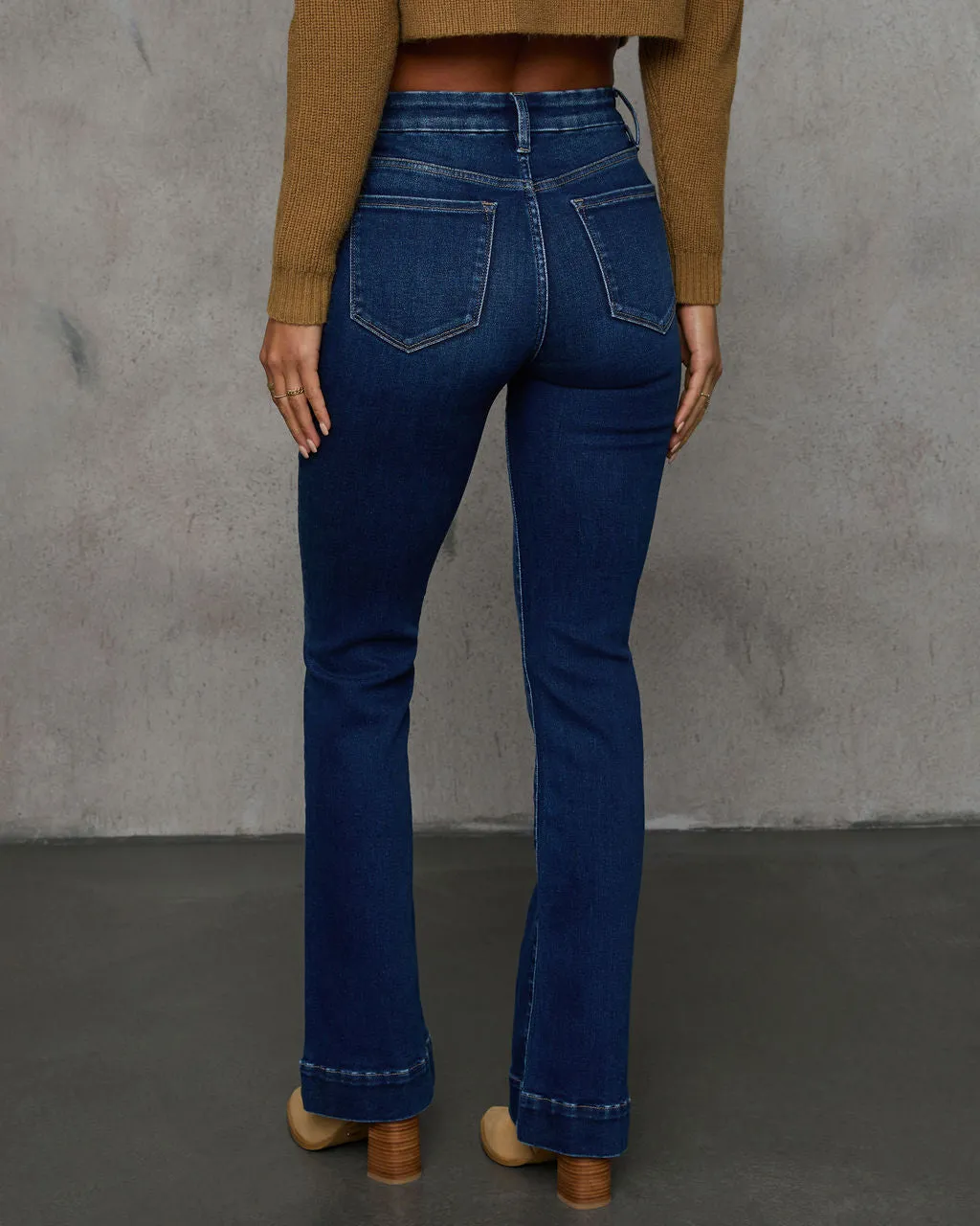 Coraline Mid Rise Flare Jeans