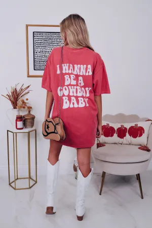 Cowboy Baby Graphic Tee - Red