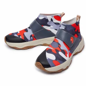 Crack-Red & Grey Cazorla II Women