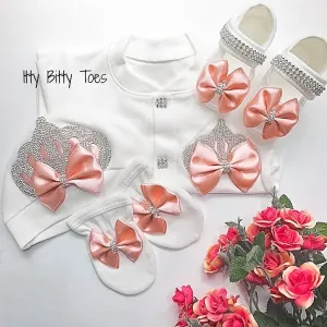 Crown Jewels Set (Peach)