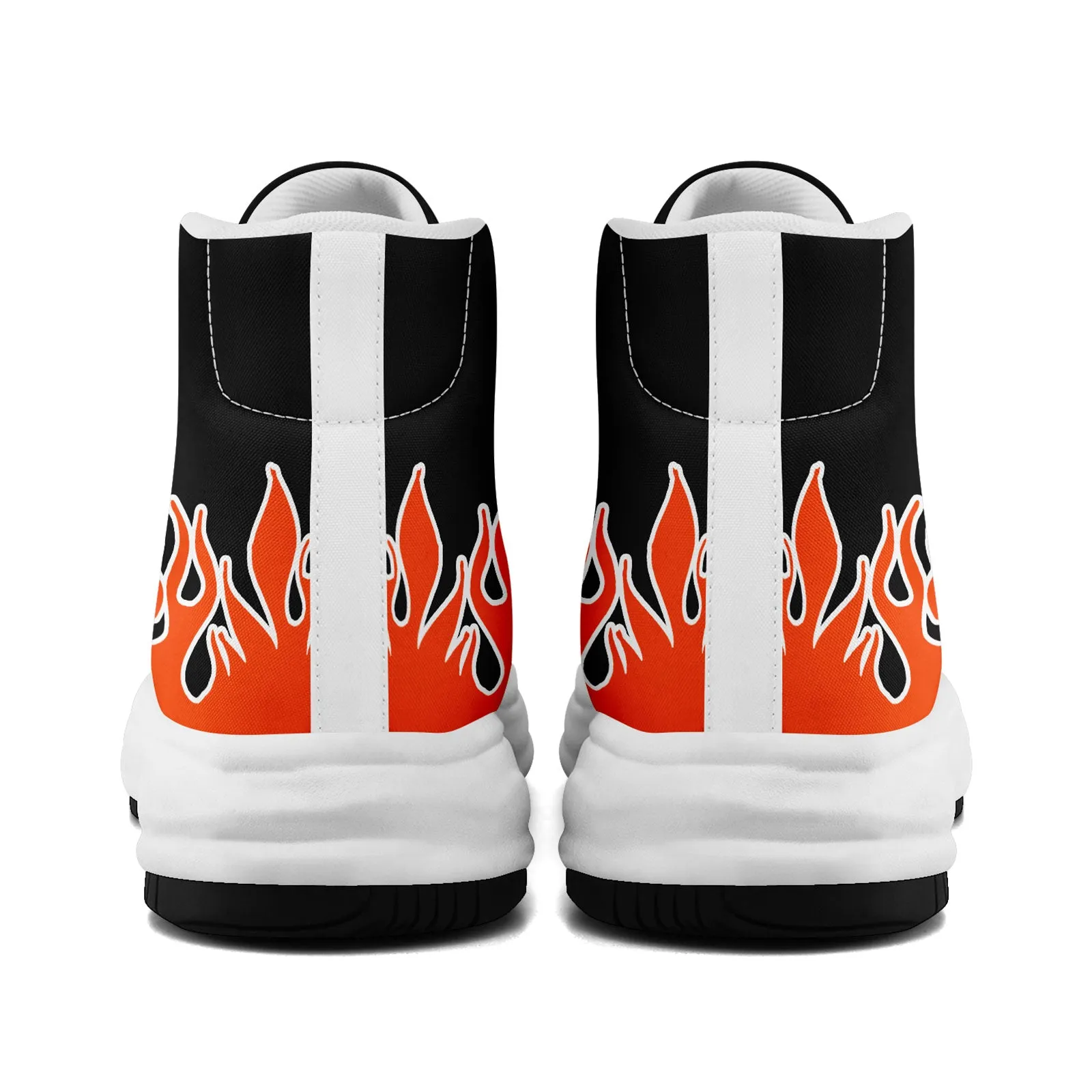 Custom Black Orange Cincinnati Firesoul Shoes Personalized Sneaker FN039-D020272-6