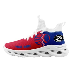 Custom Blue Red New York Maxsoul Shoes Personalized Sneaker FN030A-D028017-18