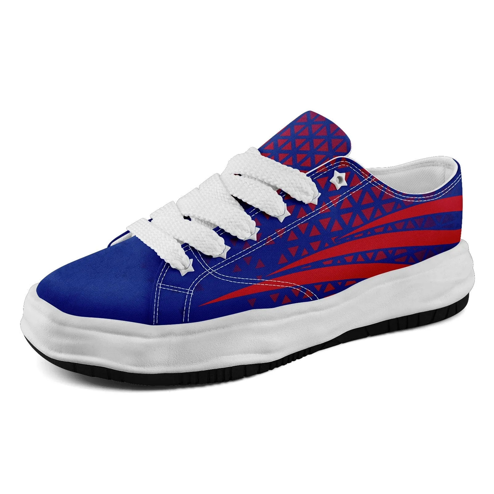 Custom Blue Red New York Shoes Personalized Sneaker FN038-D023003-4 Custom Online