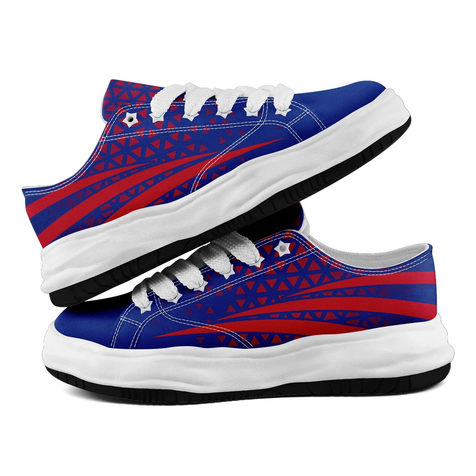 Custom Blue Red New York Shoes Personalized Sneaker FN038-D023003-4 Custom Online