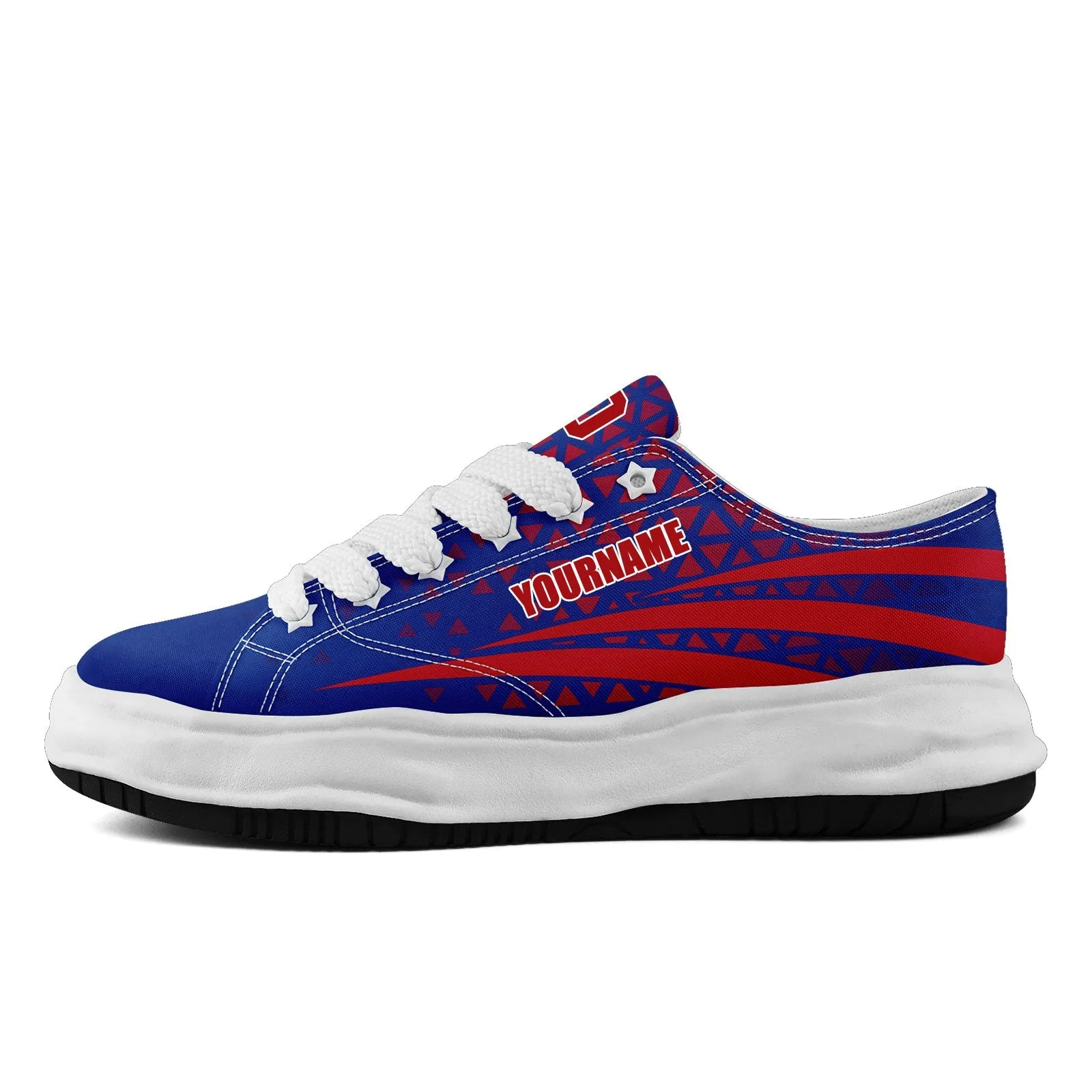 Custom Blue Red New York Shoes Personalized Sneaker FN038-D023003-4 Custom Online