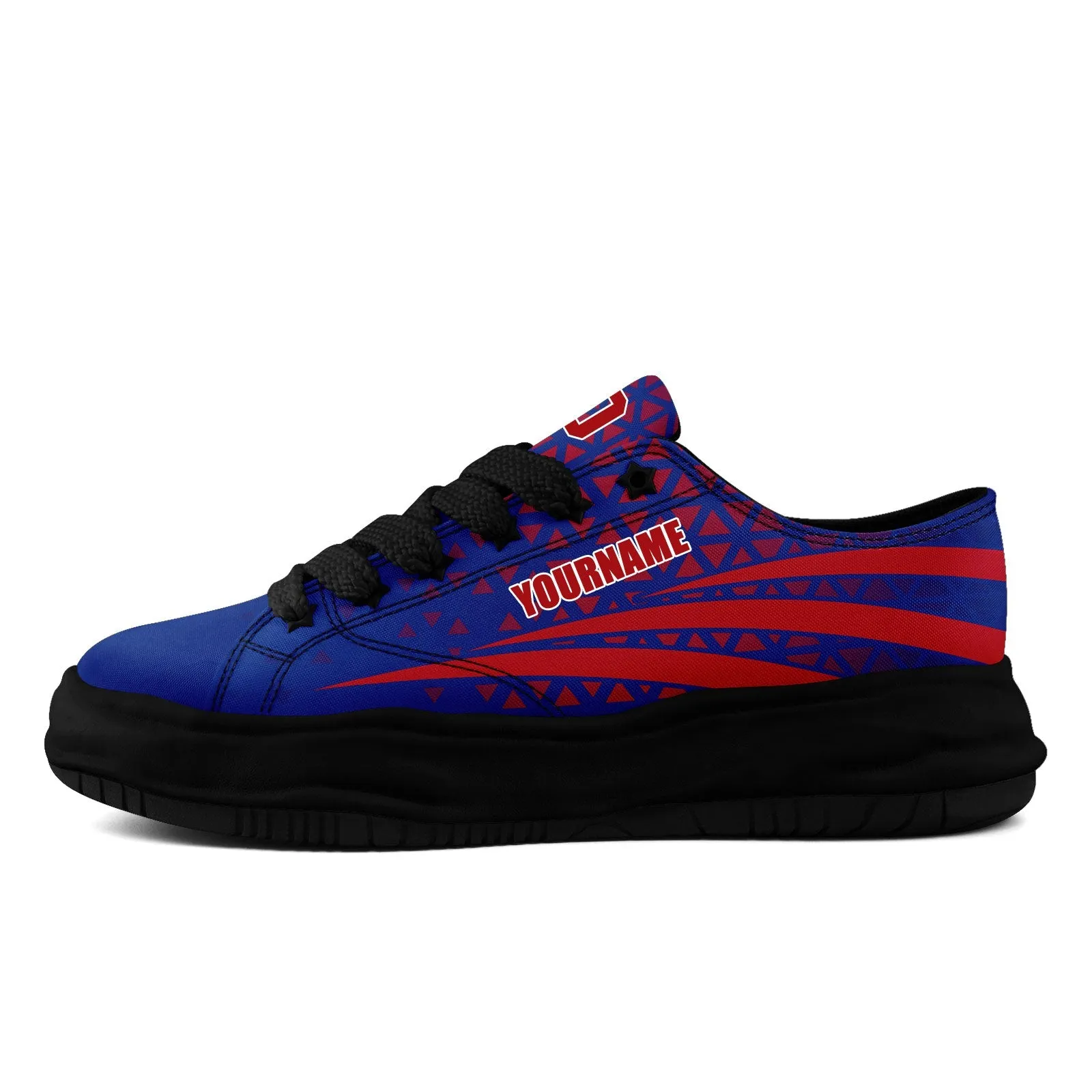 Custom Blue Red New York Shoes Personalized Sneaker FN038-D023003-4 Custom Online