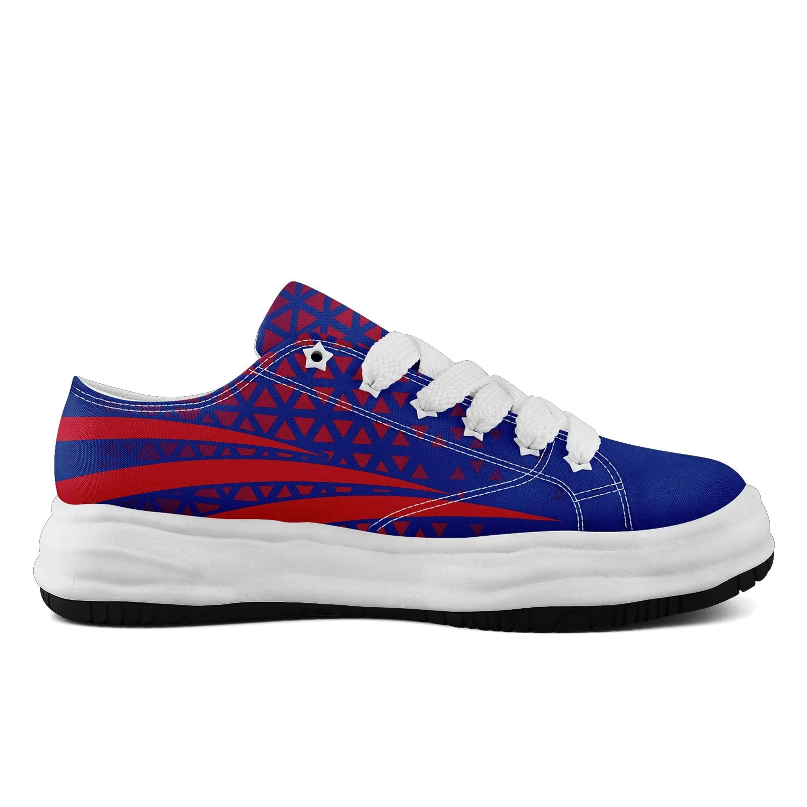 Custom Blue Red New York Shoes Personalized Sneaker FN038-D023003-4 Custom Online