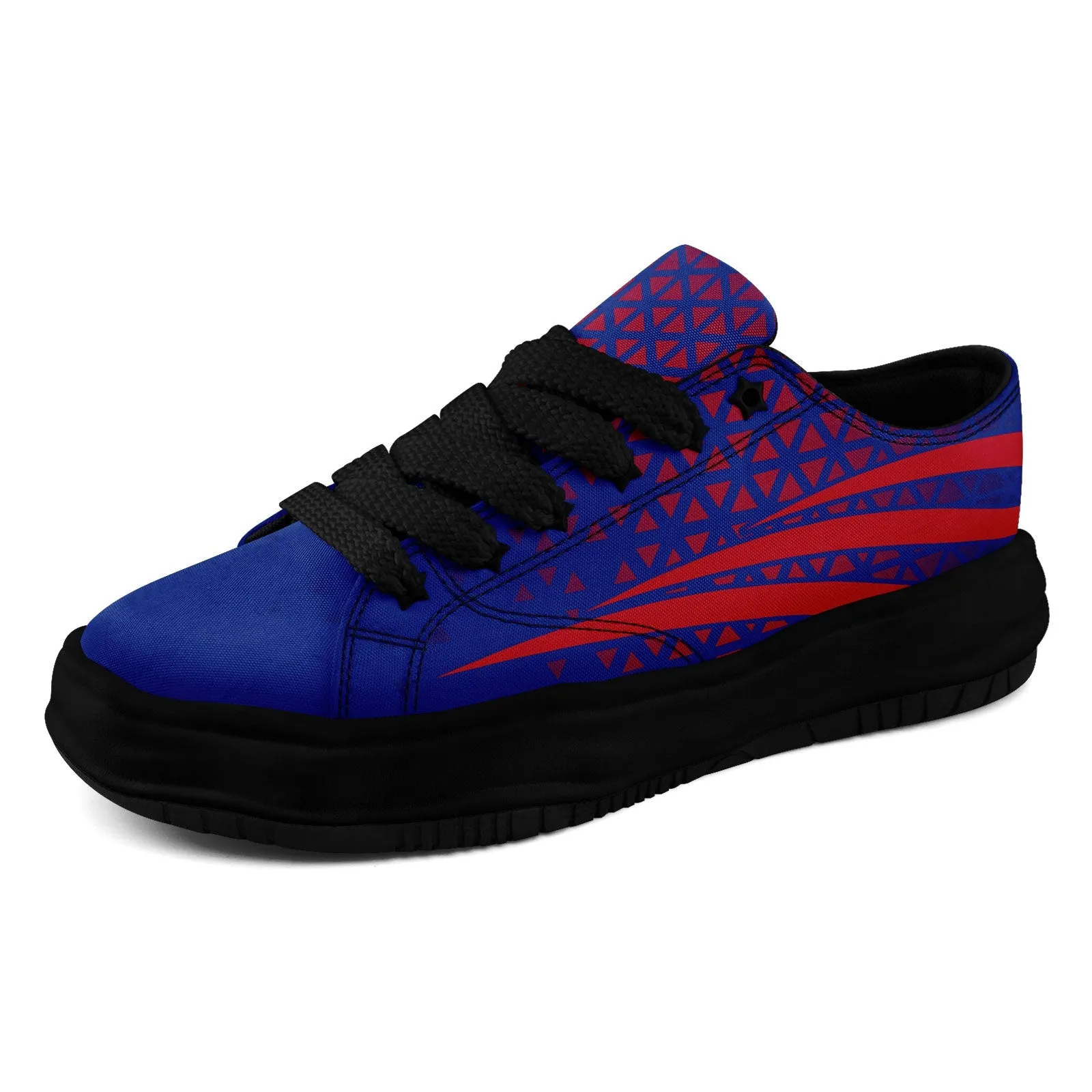 Custom Blue Red New York Shoes Personalized Sneaker FN038-D023003-4 Custom Online