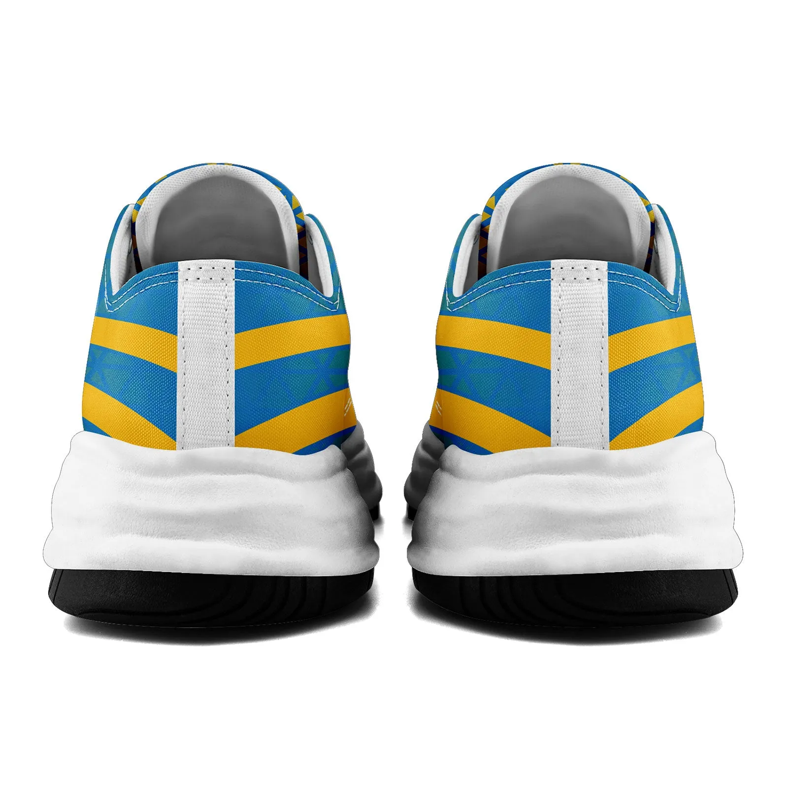 Custom Blue White California Shoes Personalized Sneaker FN038-D023003-22