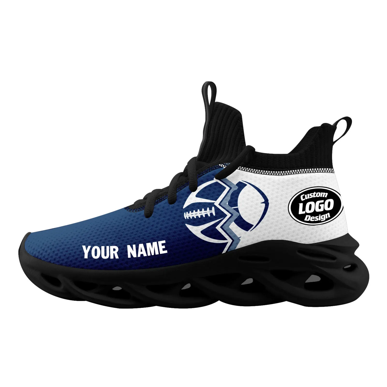 Custom Blue White Indiana Maxsoul Shoes Personalized Sneaker FN030A-D028017-23