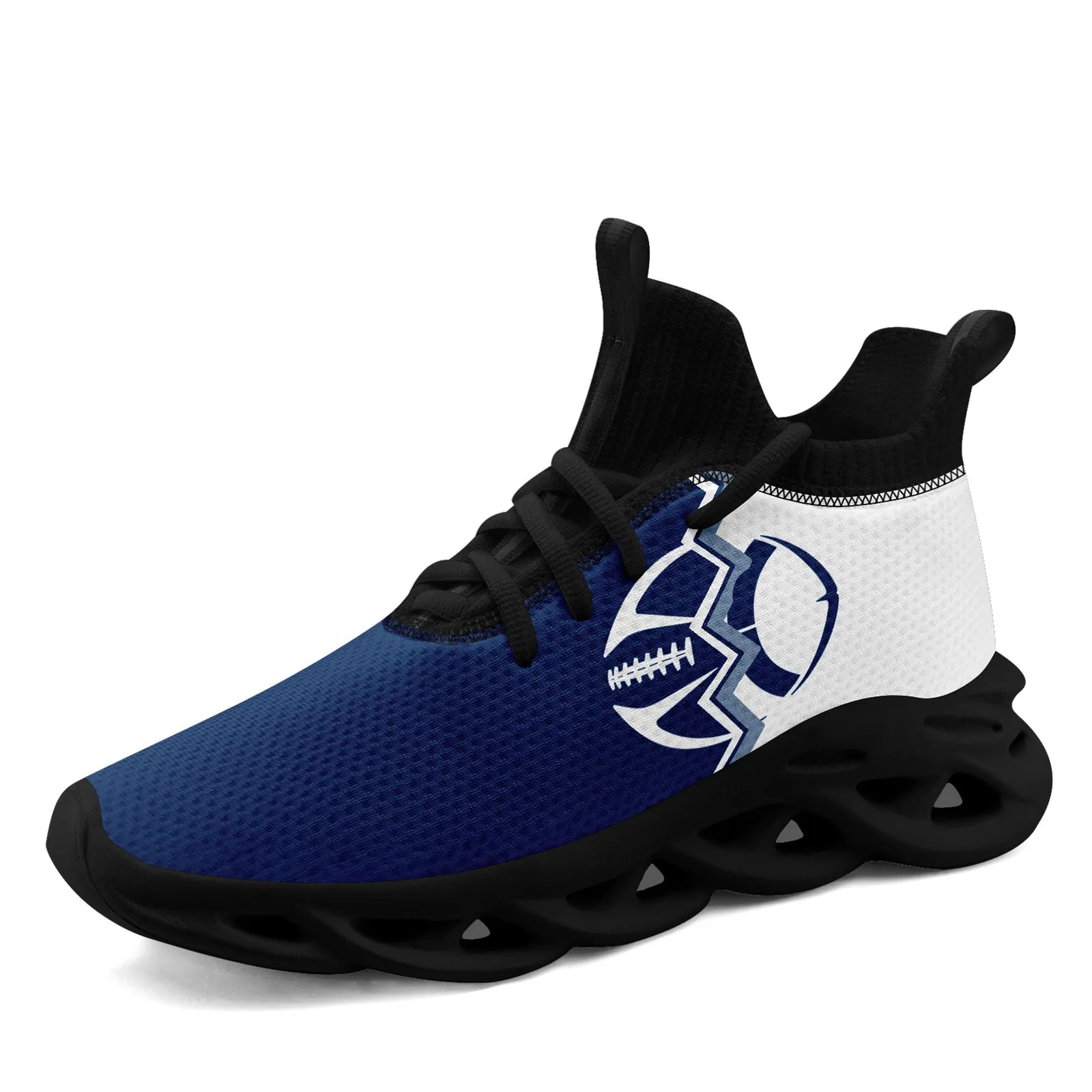 Custom Blue White Indiana Maxsoul Shoes Personalized Sneaker FN030A-D028017-23