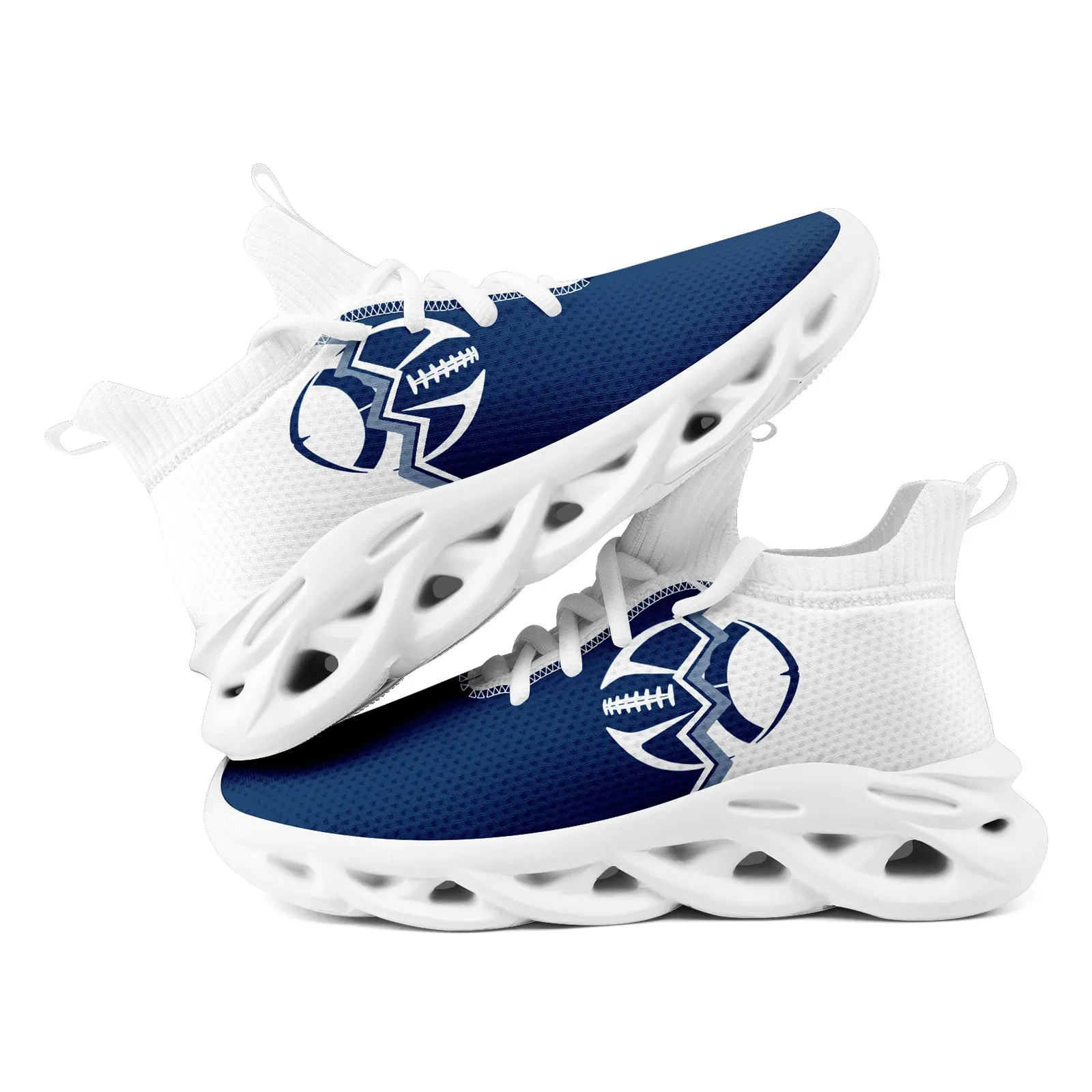 Custom Blue White Indiana Maxsoul Shoes Personalized Sneaker FN030A-D028017-23