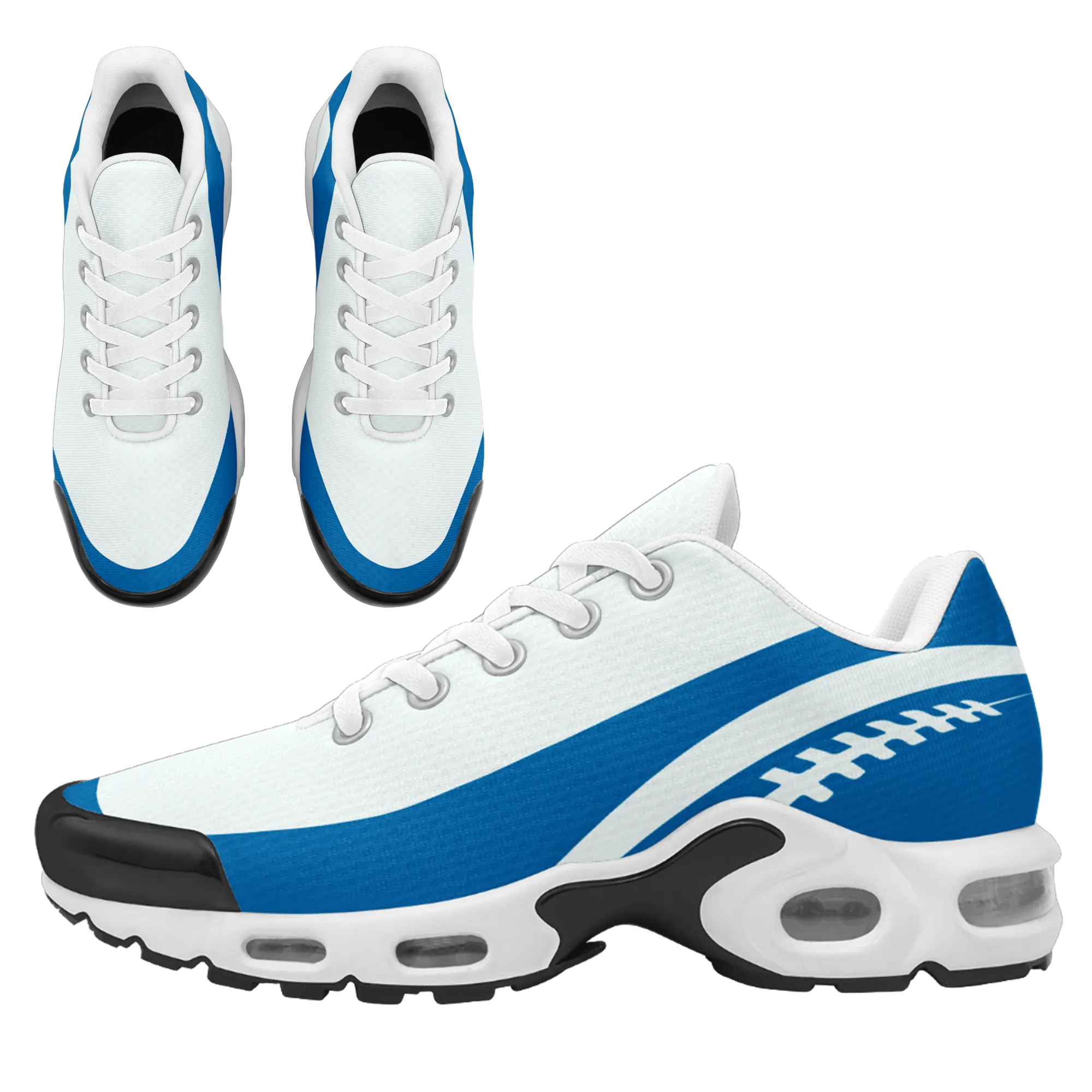 Custom Blue White Jersey and TN Shoes Combo Offer Personalized ZH-D0200101-11