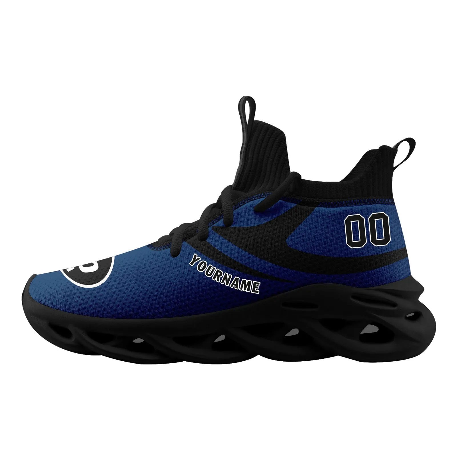 Custom Blueblack Indianapolis Maxsoul Shoes Personalized Sneaker FN030-D025004-16