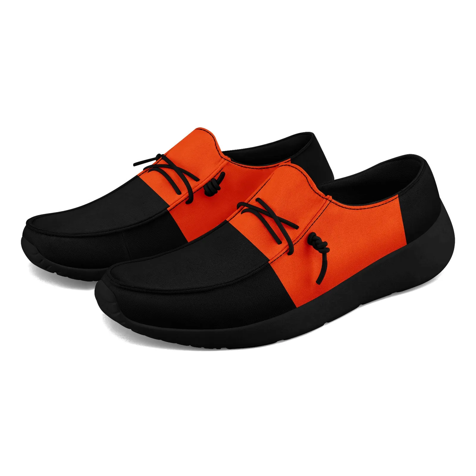 Custom Cincinnati Black Orange Shoes Personalized Sneaker FN018-D020278-6