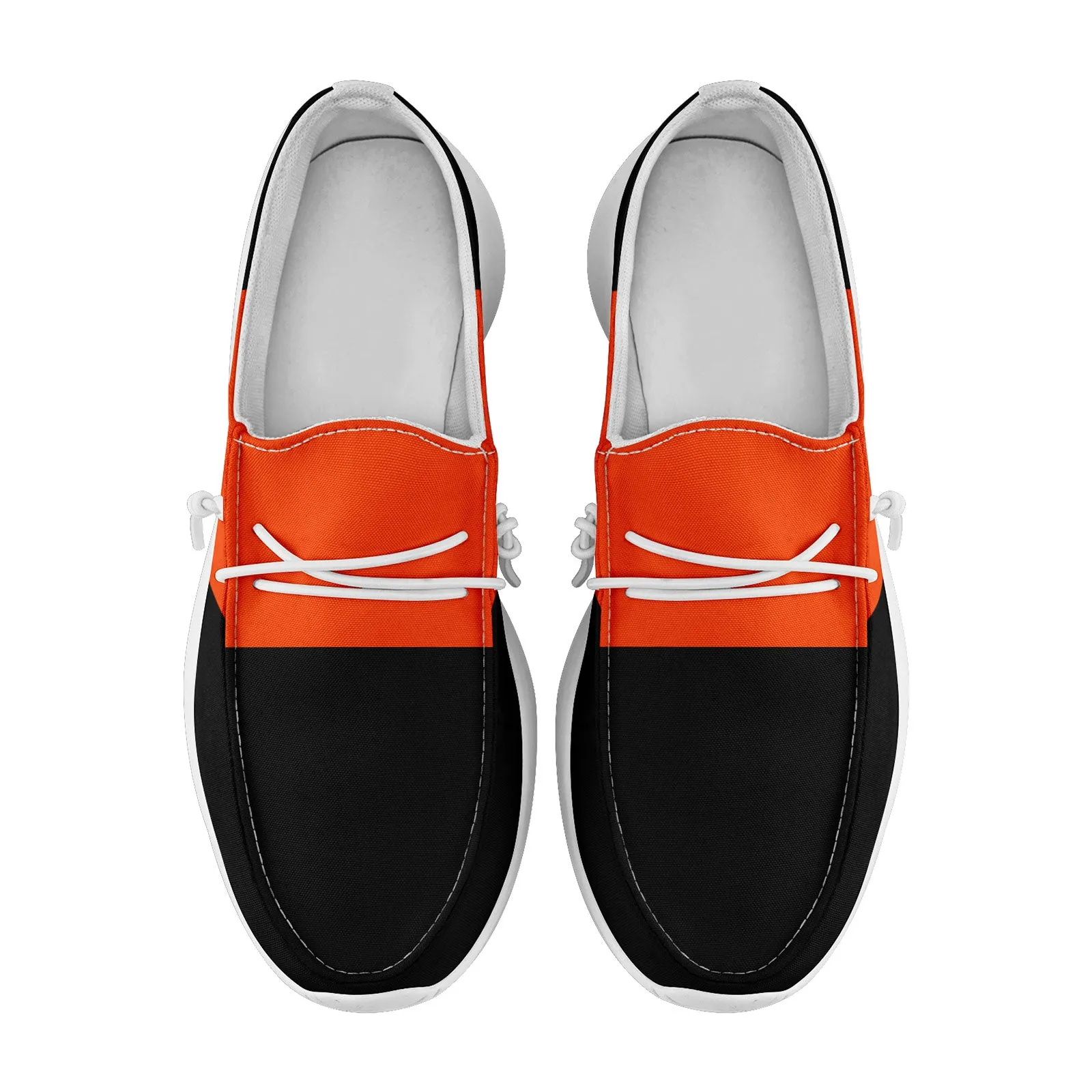 Custom Cincinnati Black Orange Shoes Personalized Sneaker FN018-D020278-6