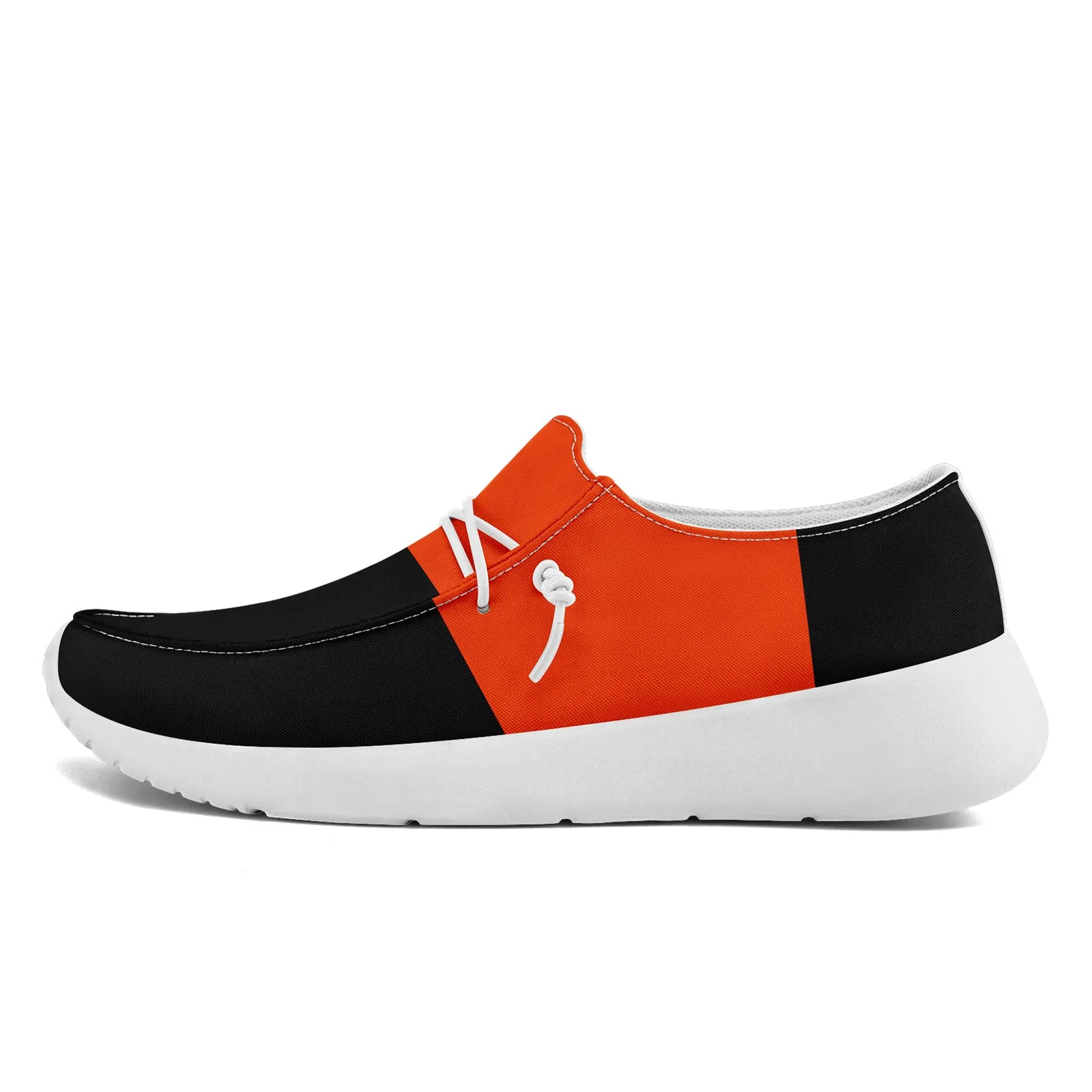 Custom Cincinnati Black Orange Shoes Personalized Sneaker FN018-D020278-6