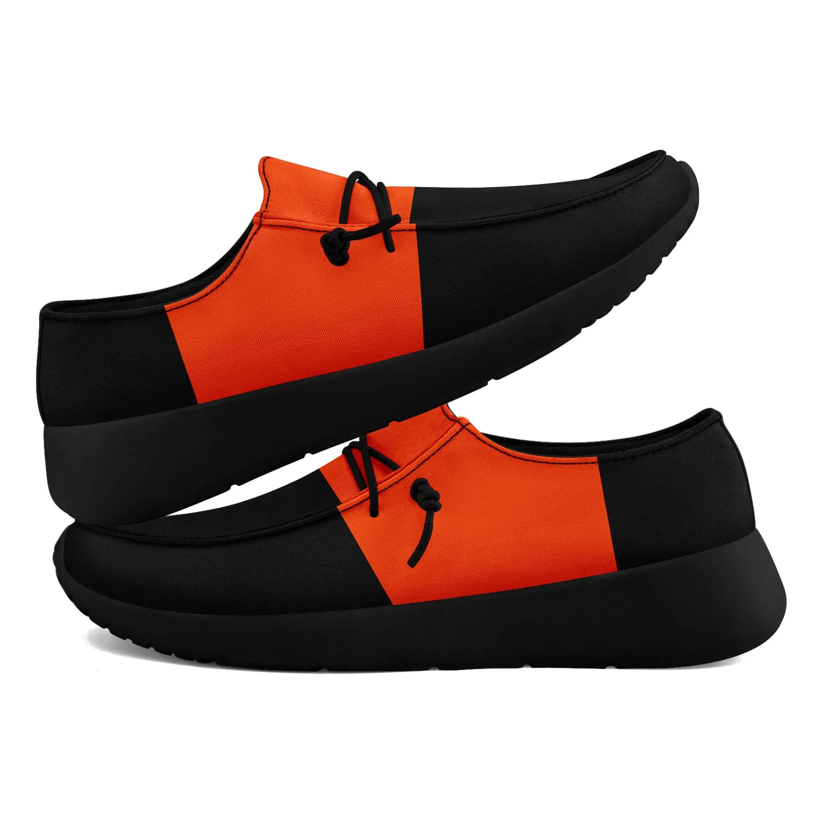 Custom Cincinnati Black Orange Shoes Personalized Sneaker FN018-D020278-6