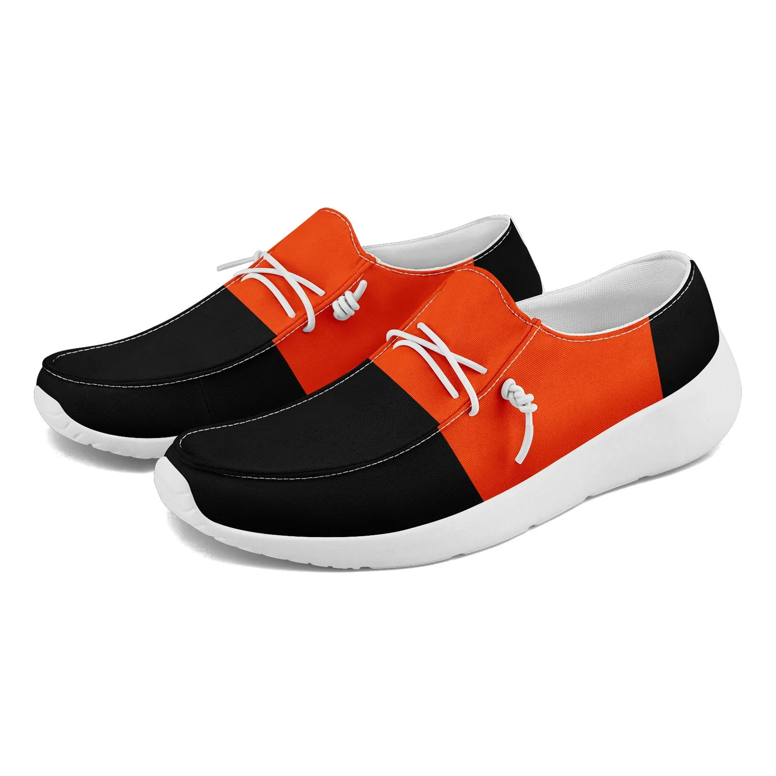 Custom Cincinnati Black Orange Shoes Personalized Sneaker FN018-D020278-6