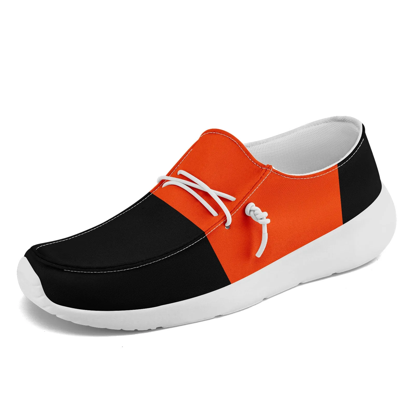 Custom Cincinnati Black Orange Shoes Personalized Sneaker FN018-D020278-6