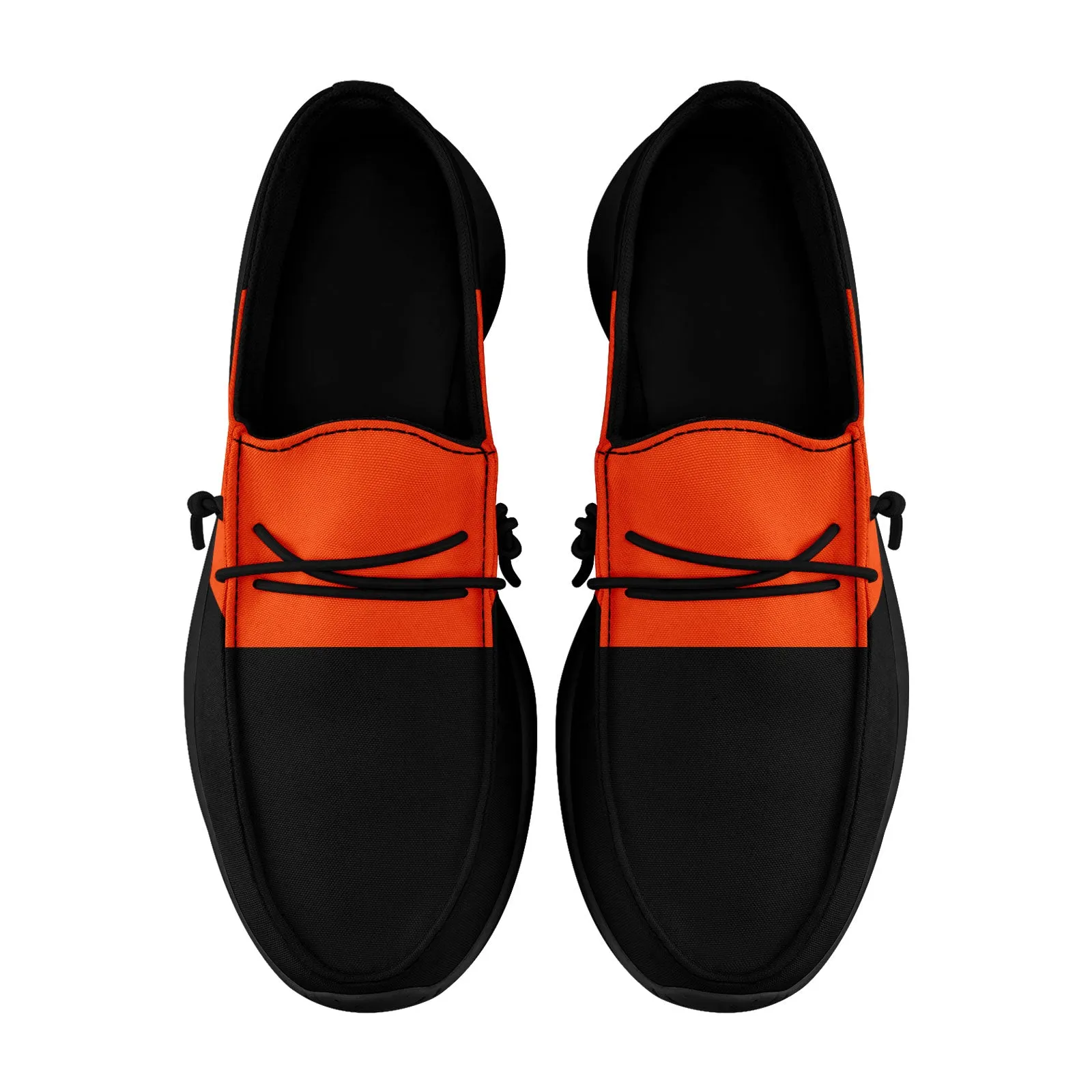 Custom Cincinnati Black Orange Shoes Personalized Sneaker FN018-D020278-6