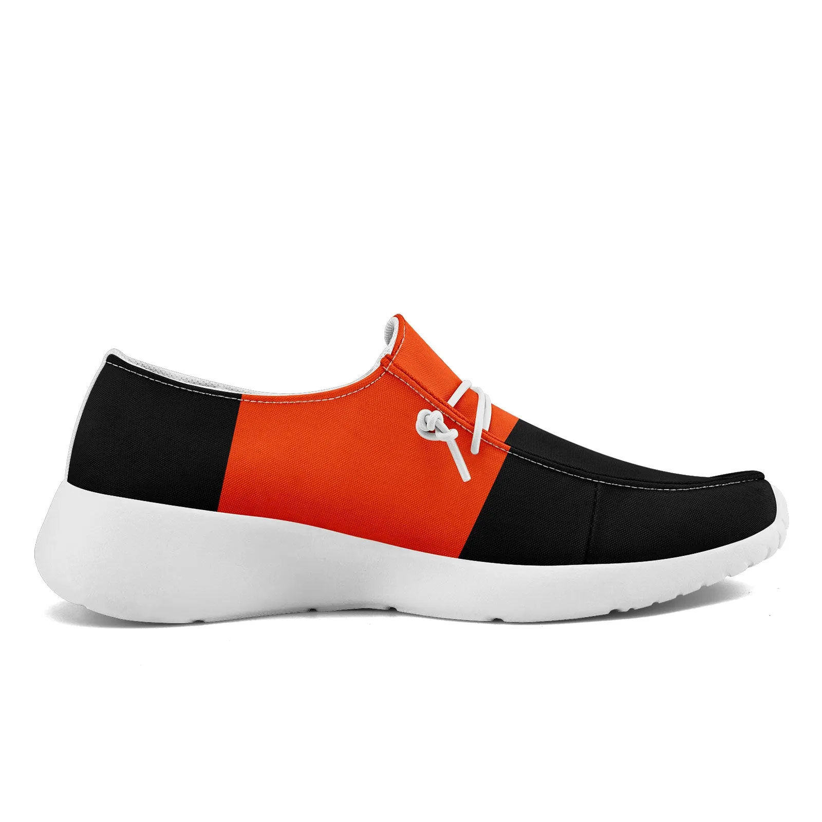 Custom Cincinnati Black Orange Shoes Personalized Sneaker FN018-D020278-6