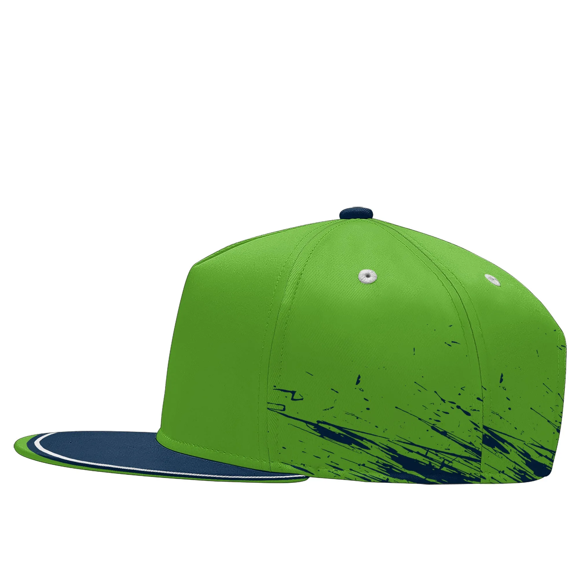 Custom Green Blue Seattle Football Jersey and Hat Combo Offer Personalized Combo ZH-D020326-27