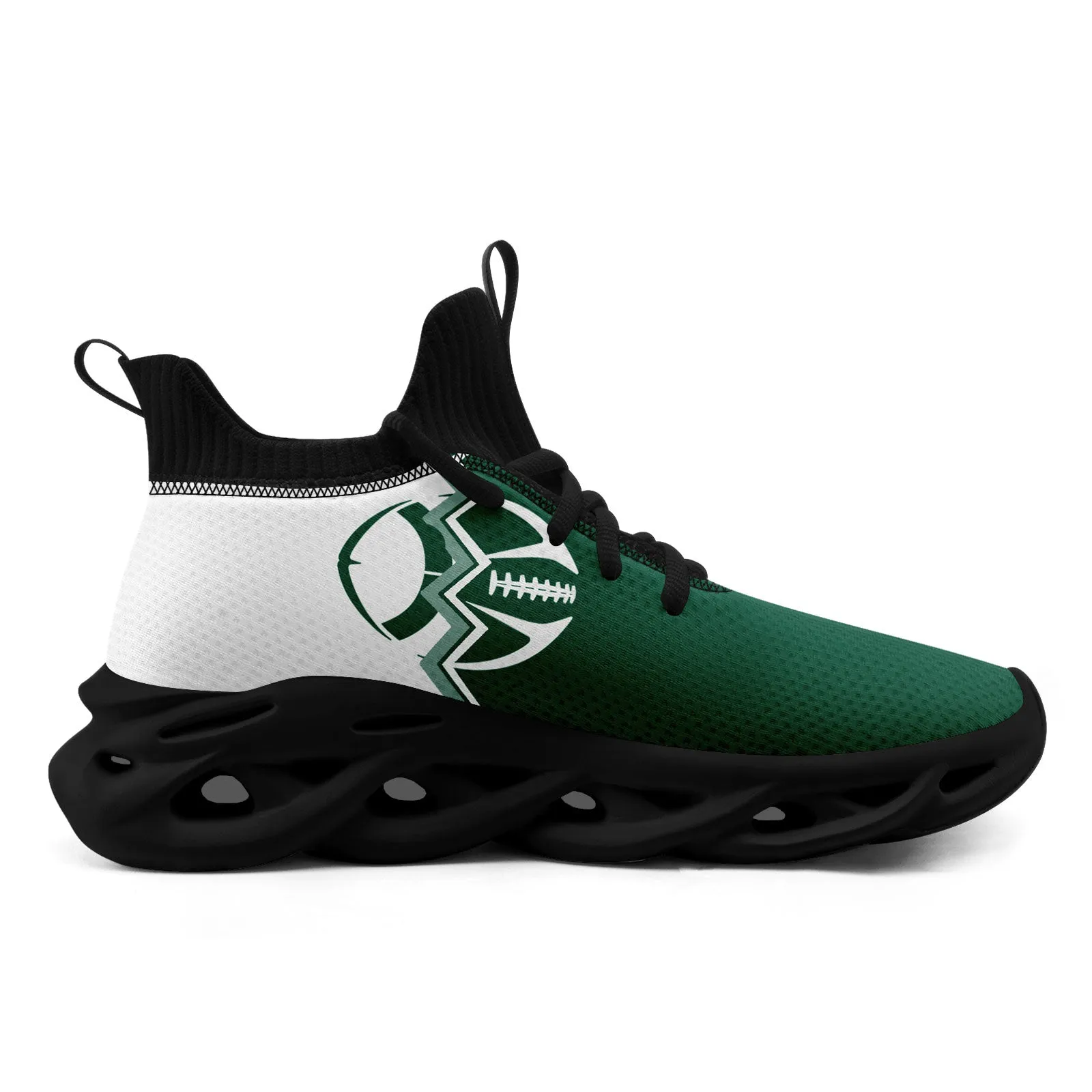 Custom Green White New York Maxsoul Shoes Personalized Sneaker FN030A-D028017-30