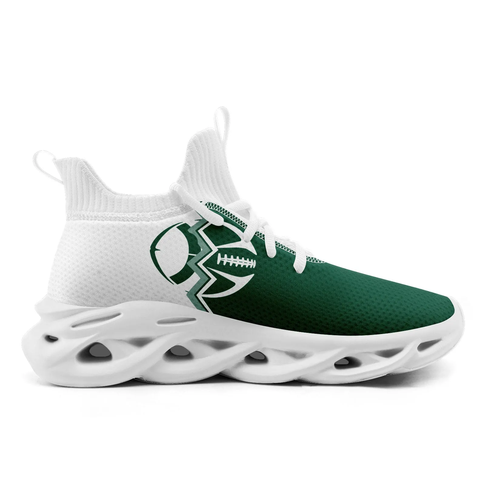 Custom Green White New York Maxsoul Shoes Personalized Sneaker FN030A-D028017-30