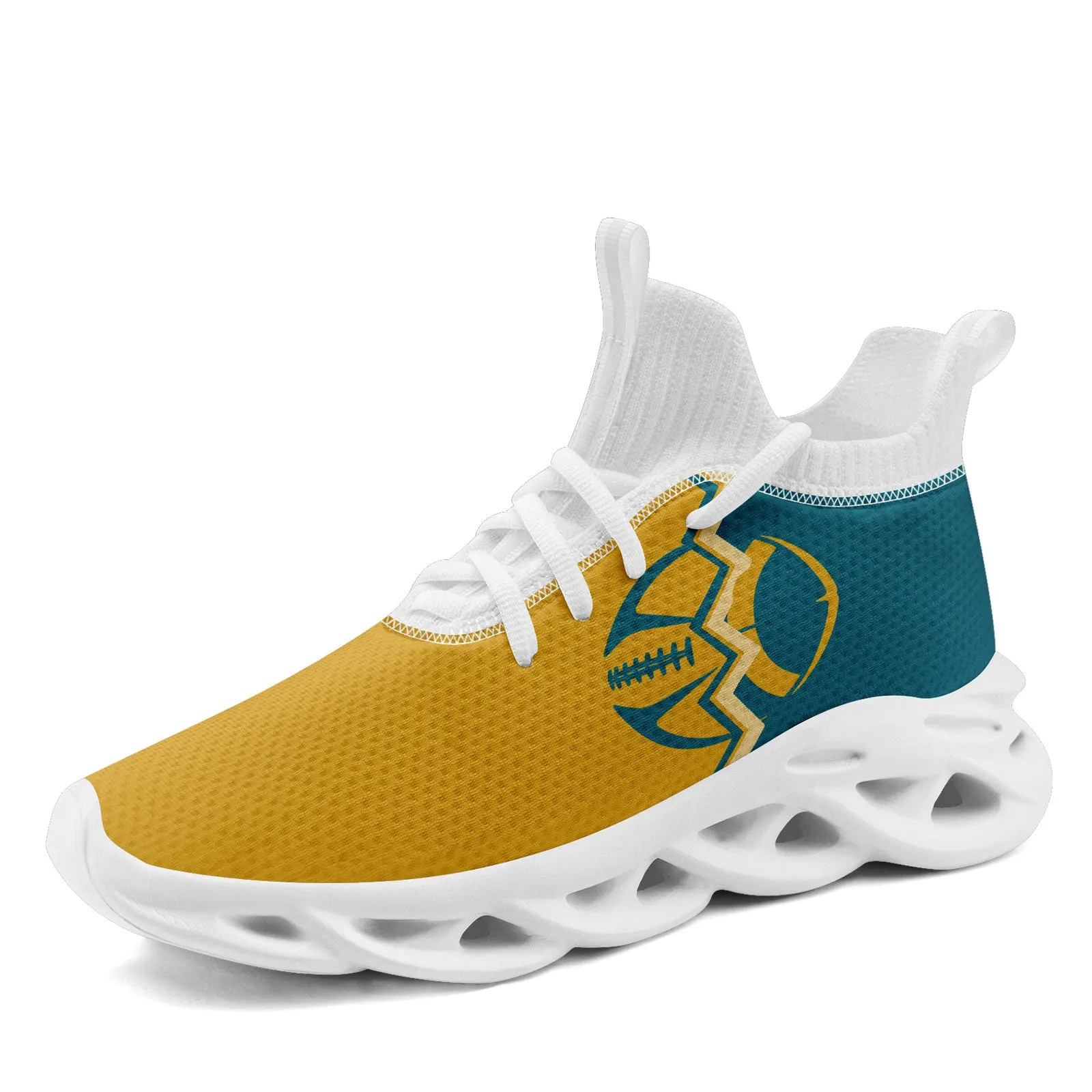 Custom Green Yellow Florida MaxSoul Shoes and Hat Combo Offer Personalized Combo ZH-D028017-24