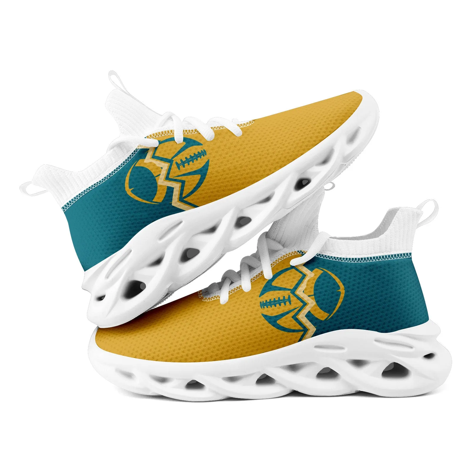 Custom Green Yellow Florida MaxSoul Shoes and Hat Combo Offer Personalized Combo ZH-D028017-24