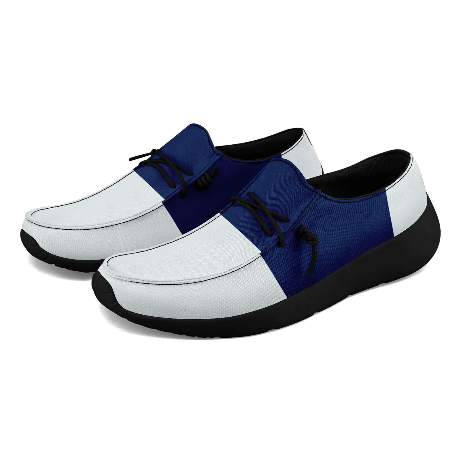 Custom Indianapolis White Blue Shoes Personalized Sneaker FN018-D020278-14