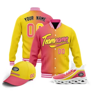 Custom Jacket MaxSoul Shoes and Hat Combo Offer Personalized Combo ZH-D028014-1