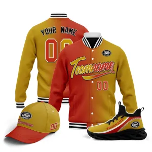 Custom Jacket MaxSoul Shoes and Hat Combo Offer Personalized Combo ZH-D028015-18