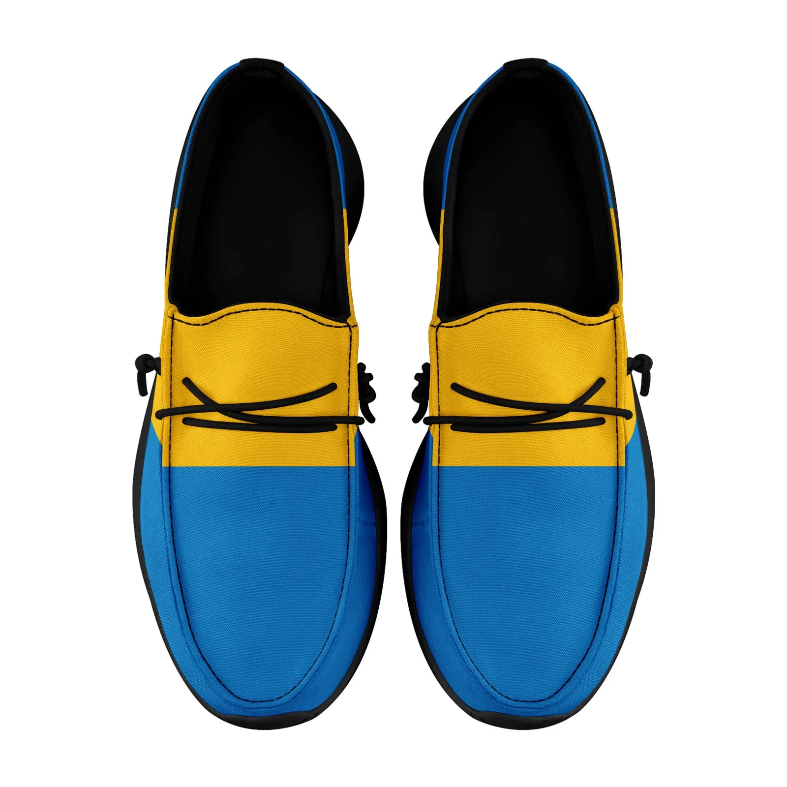 Custom Los Angeles Blue Yellow Shoes Personalized Sneaker FN018-D020278-22