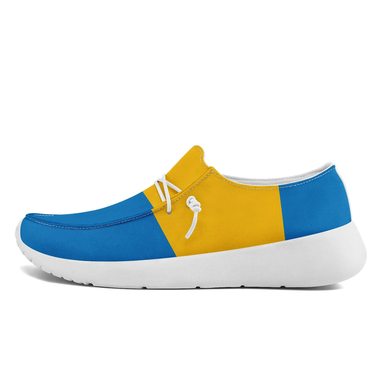 Custom Los Angeles Blue Yellow Shoes Personalized Sneaker FN018-D020278-22