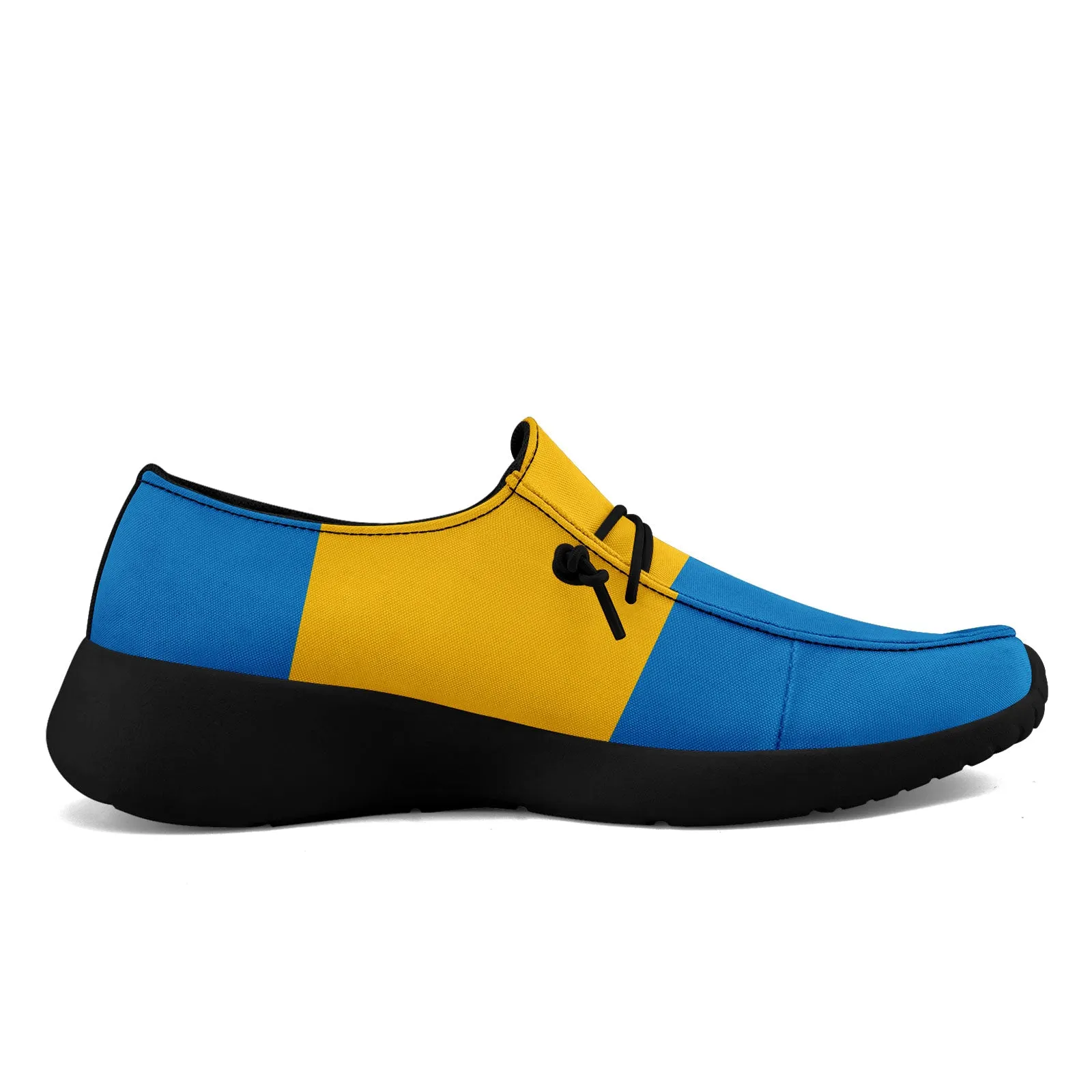 Custom Los Angeles Blue Yellow Shoes Personalized Sneaker FN018-D020278-22