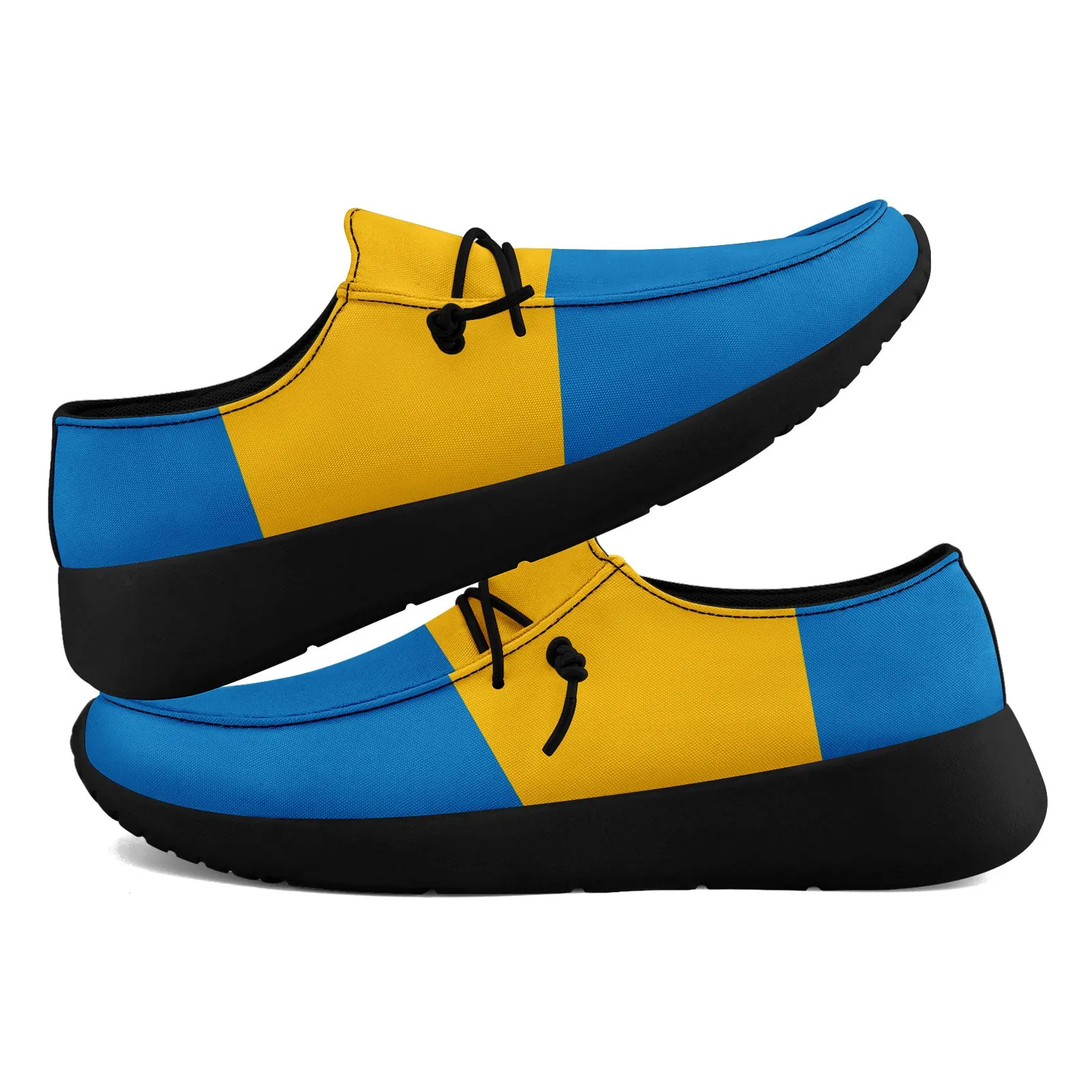 Custom Los Angeles Blue Yellow Shoes Personalized Sneaker FN018-D020278-22