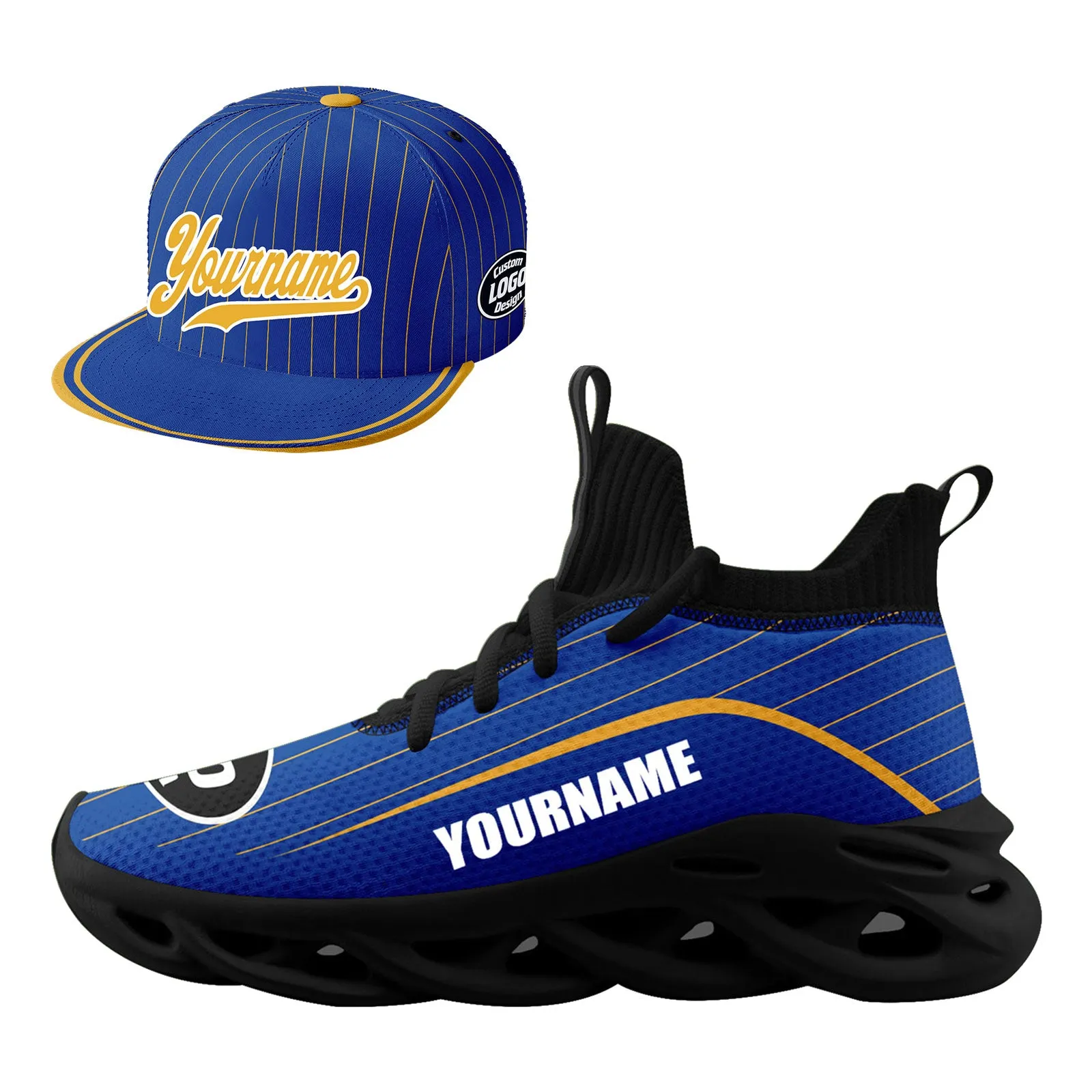 Custom MaxSoul Shoes and Hat Combo Offer Personalized Combo ZH-D020238-28