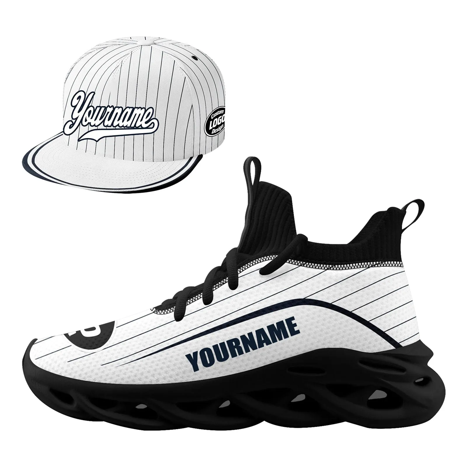 Custom MaxSoul Shoes and Hat Combo Offer Personalized Combo ZH-D020238-2