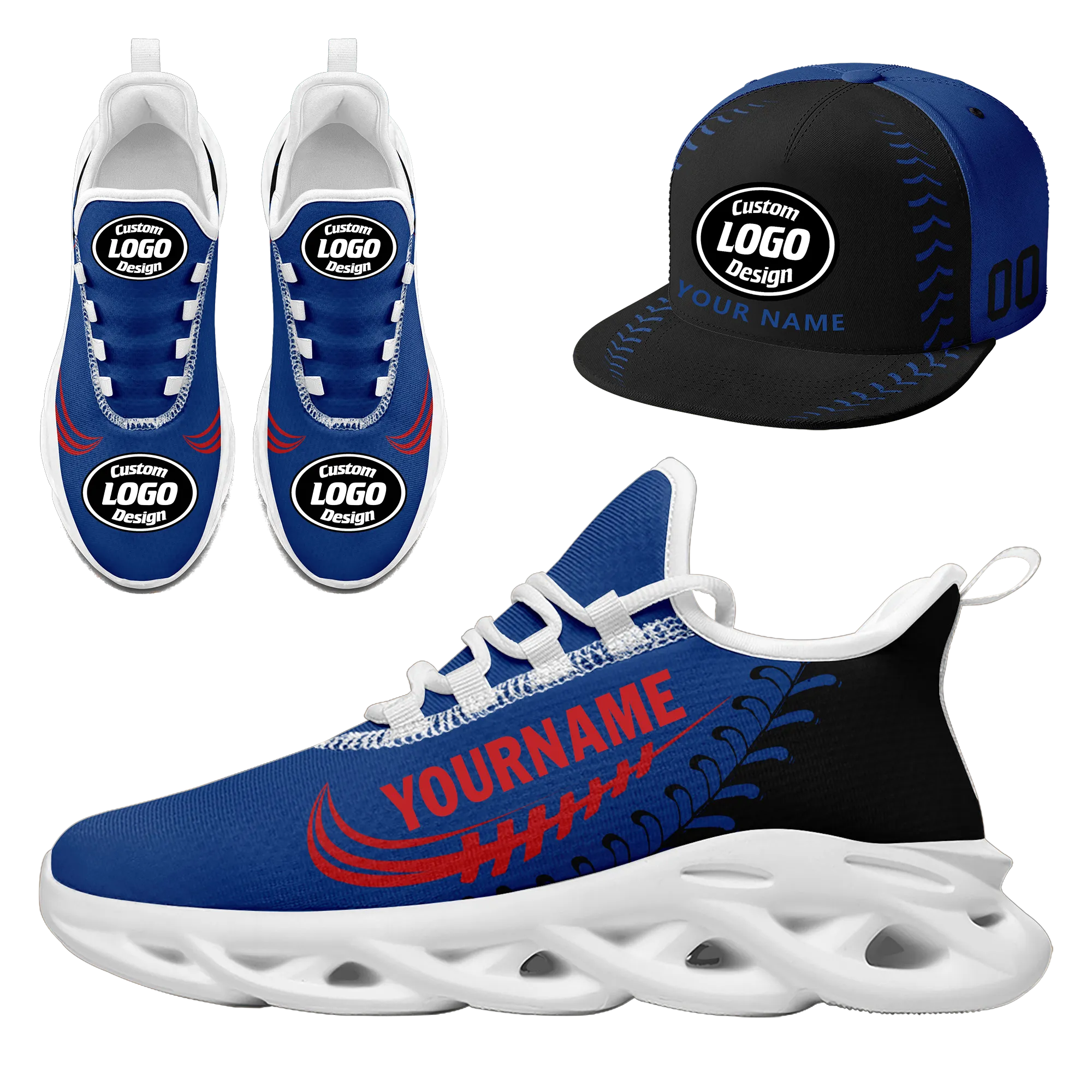 Custom MaxSoul Shoes and Hat Combo Personalized JH-bd0b00ea-aa