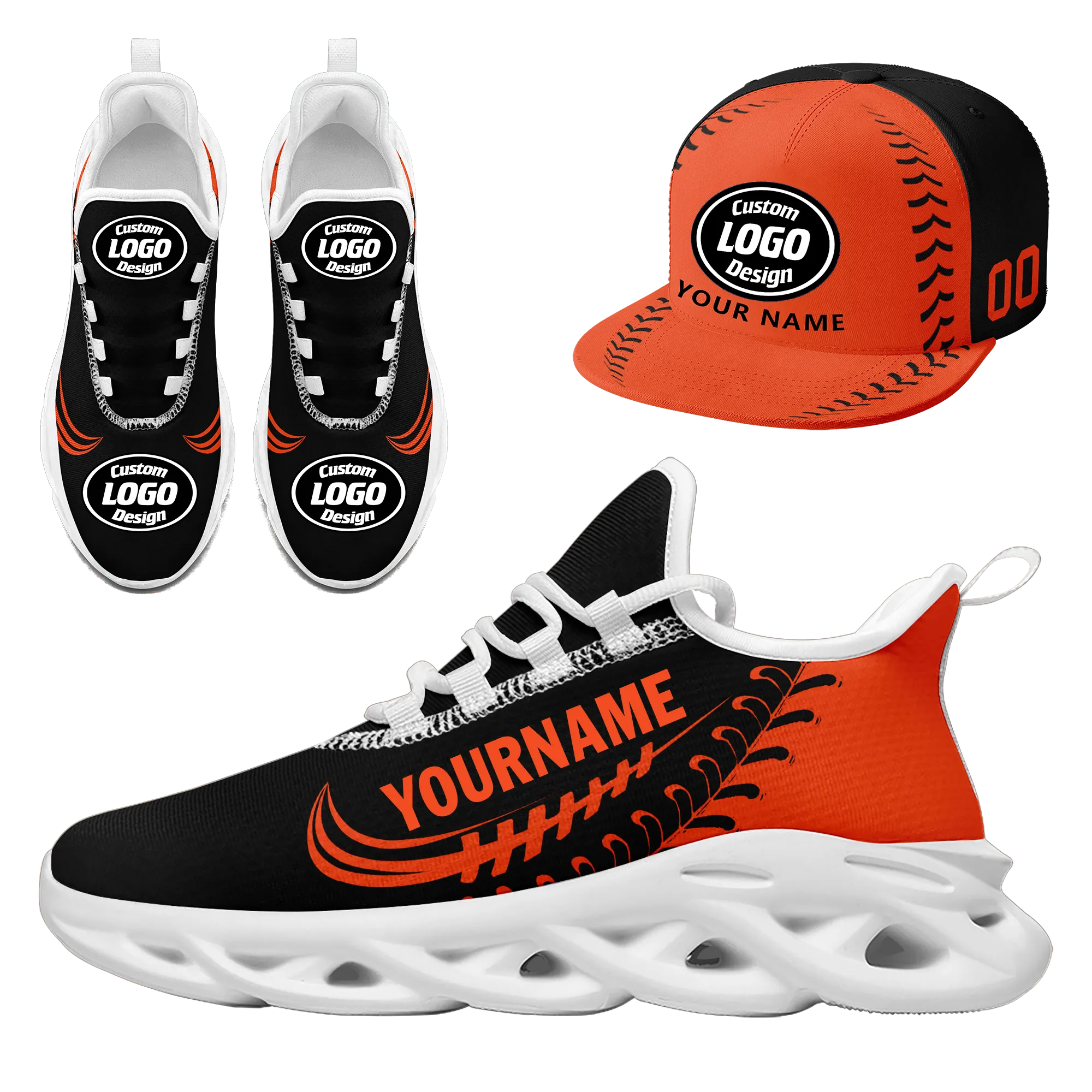 Custom MaxSoul Shoes and Hat Combo Personalized JH-bd0b00ea-b9