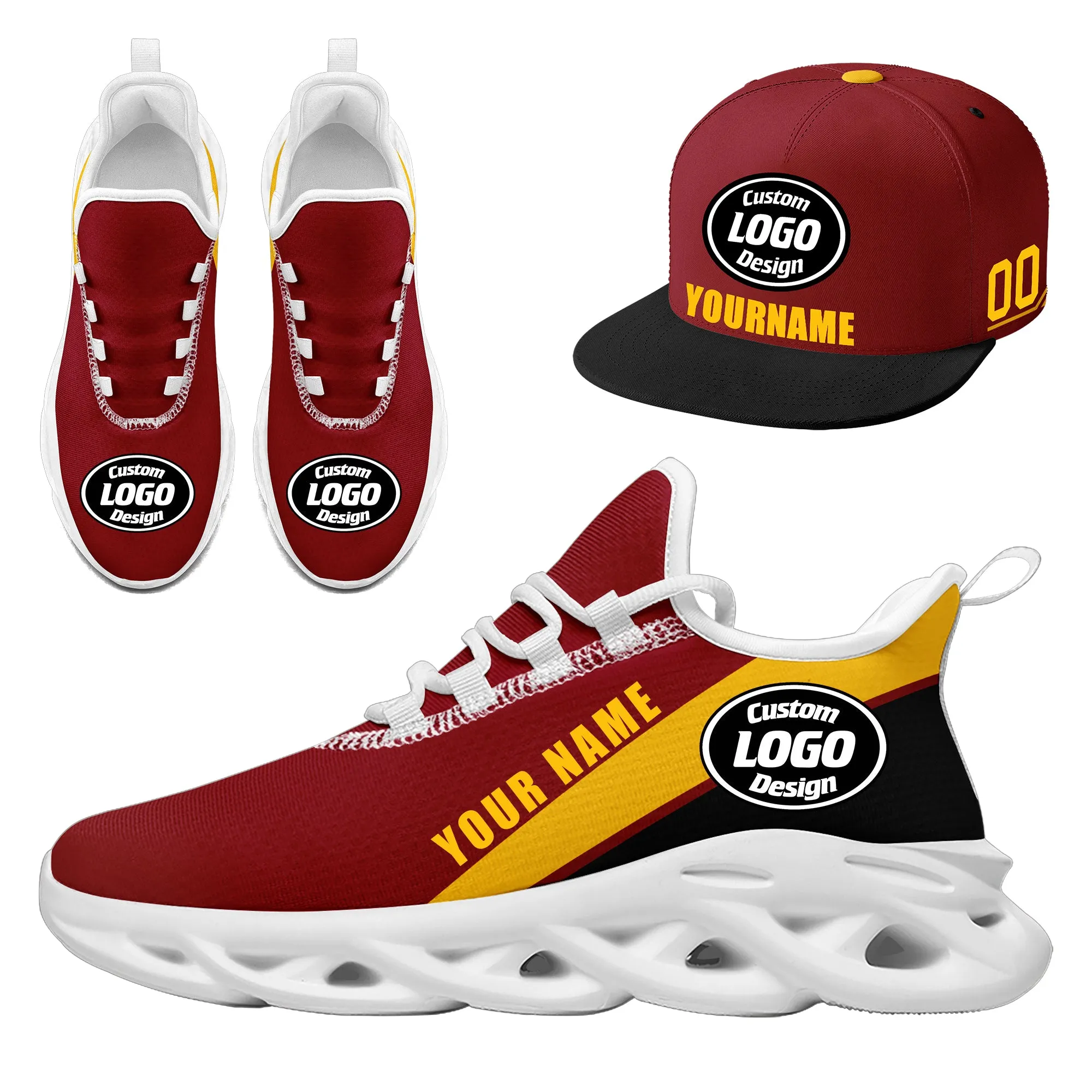 Custom MaxSoul Shoes and Hat Combo Personalized ZH-bd0b007c-9