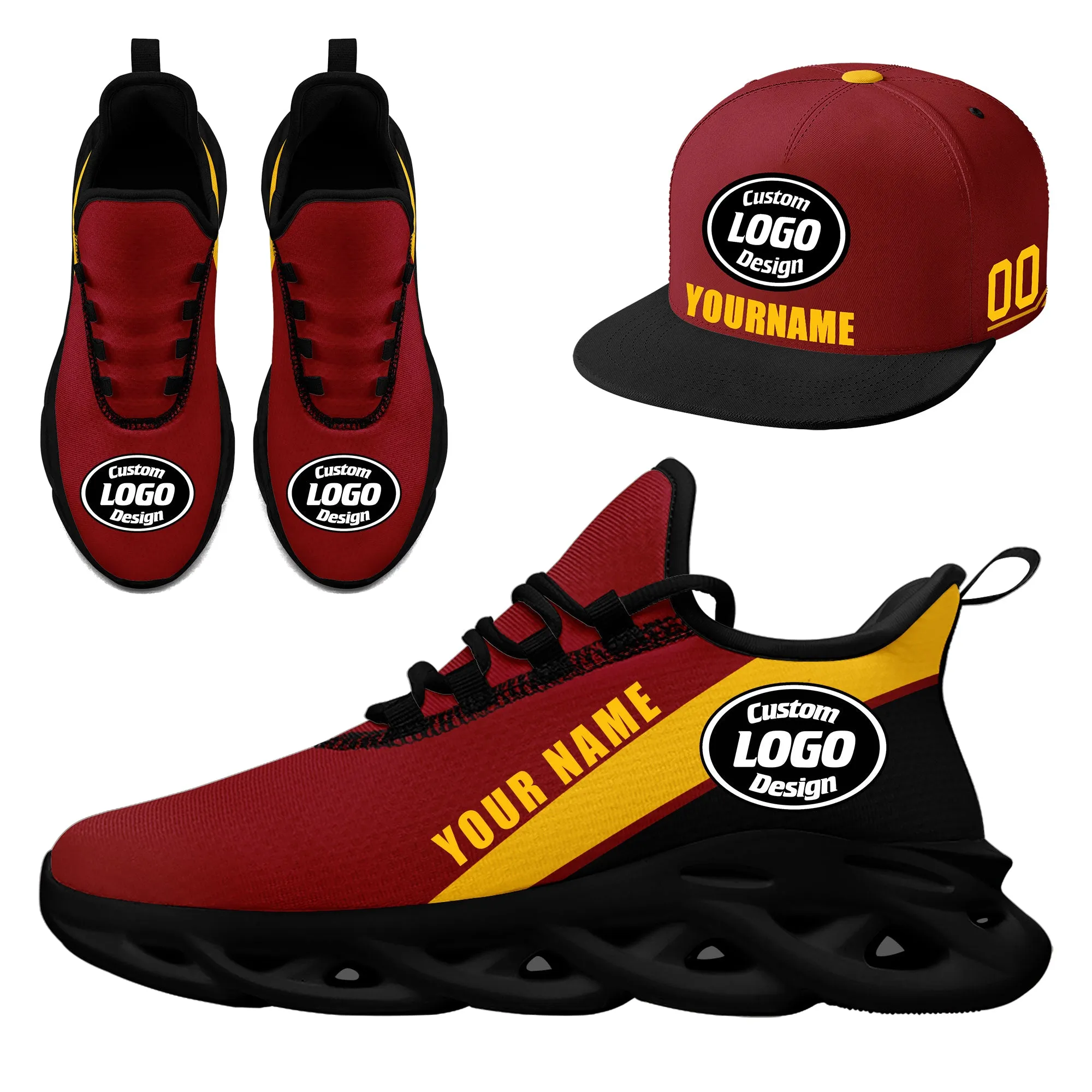 Custom MaxSoul Shoes and Hat Combo Personalized ZH-bd0b007c-9