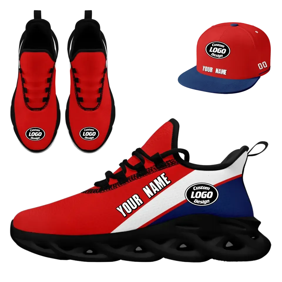 Custom Maxsoul Sneaker And Hat Combo Personalized Sneaker And Apparel For Gifting Brand Promotion Fan Festivals And Events Zh-24020073-5b