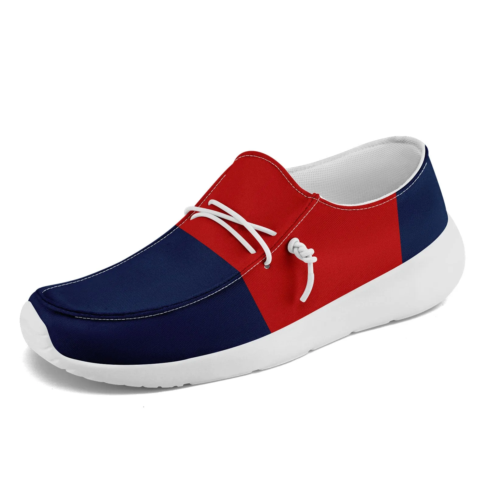 Custom New England Blue Red Shoes Personalized Sneaker FN018-D020278-26