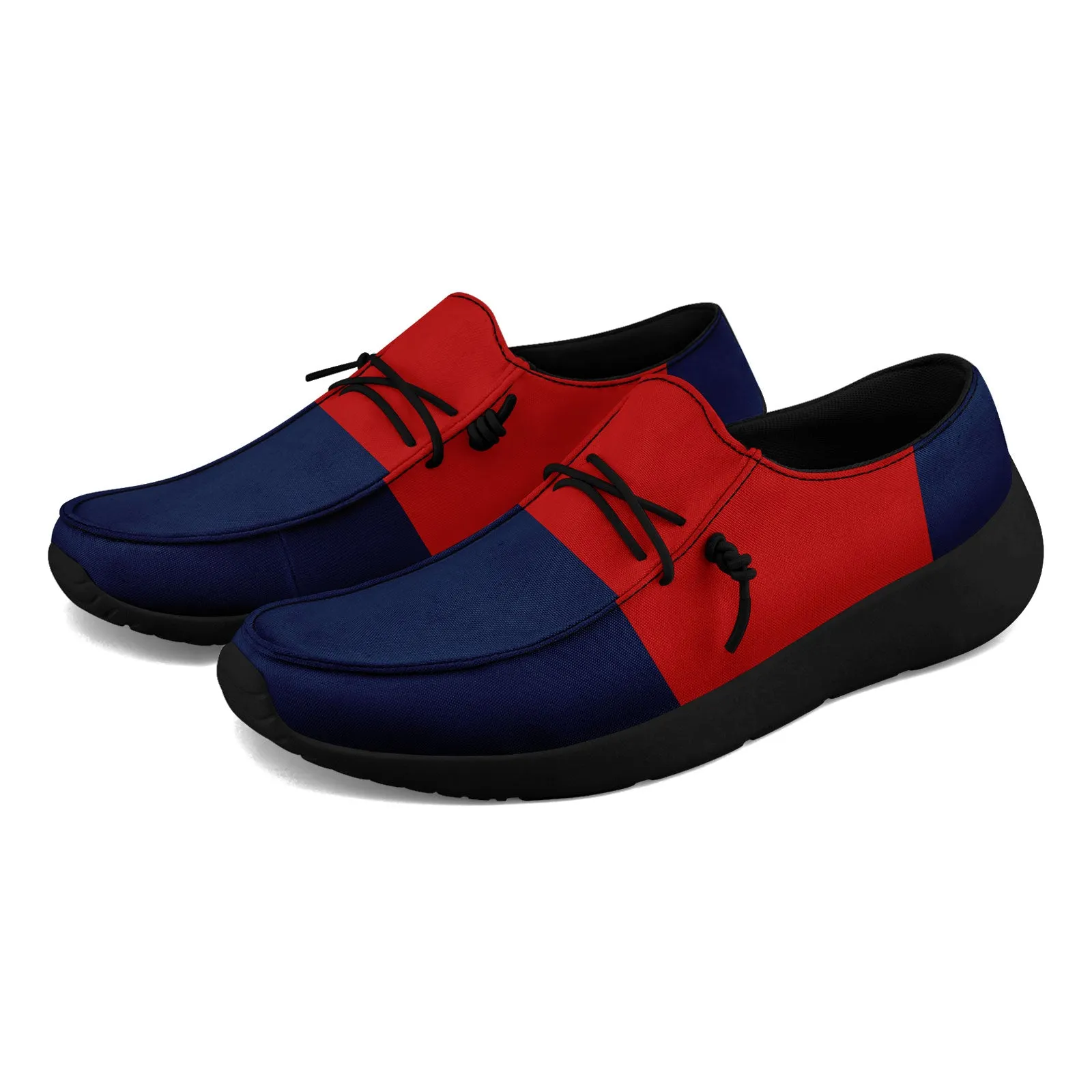 Custom New England Blue Red Shoes Personalized Sneaker FN018-D020278-26